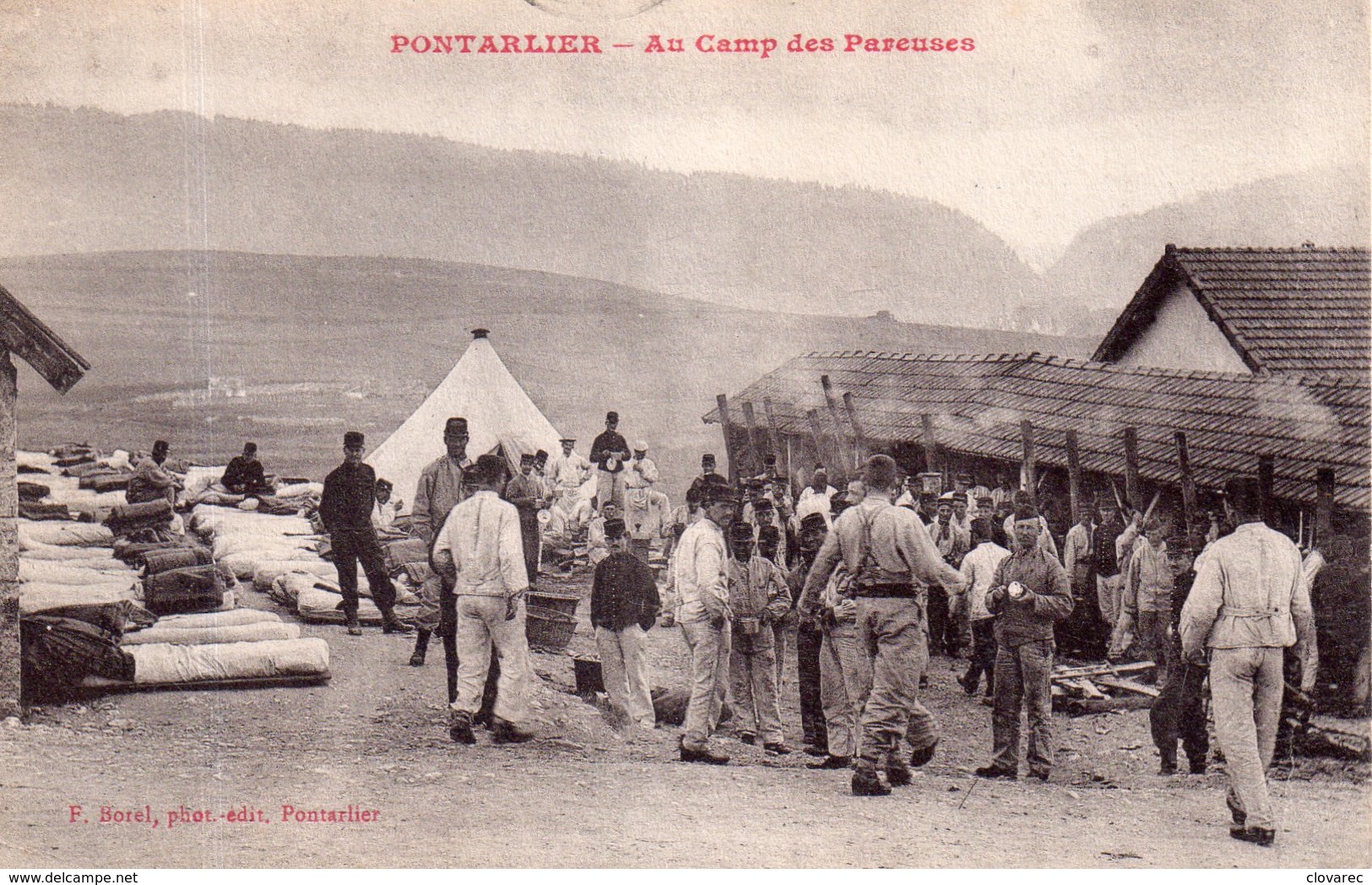 PONTARLIER " Camp Des Pareuses" - Pontarlier