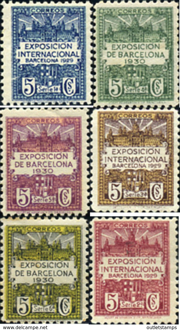 Ref. 312837 * NEW *  - SPAIN. Barcelone . 1929. INTERNATIONAL BARCELONA EXHIBITION 1929-1930. EXPOSICION INTERNACIONAL D - Barcelona