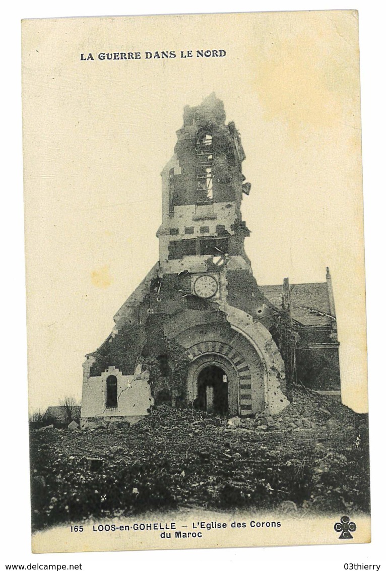 CPA 62 LOOS-EN-GOHELLE L'EGLISE DES CORONS DU MAROC - Autres & Non Classés