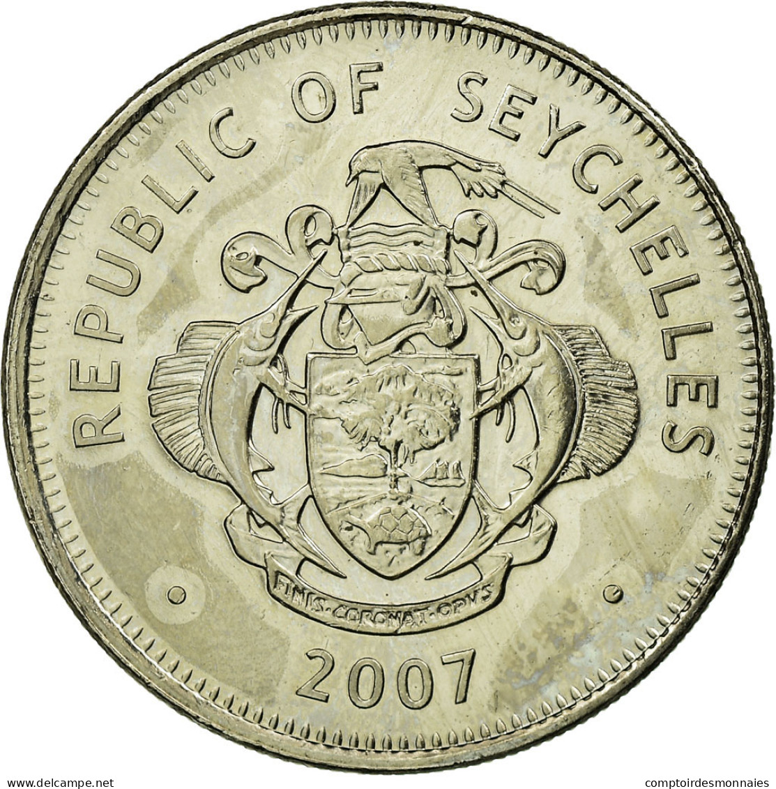 Monnaie, Seychelles, Rupee, 2007, British Royal Mint, SUP, Copper-nickel - Seychelles