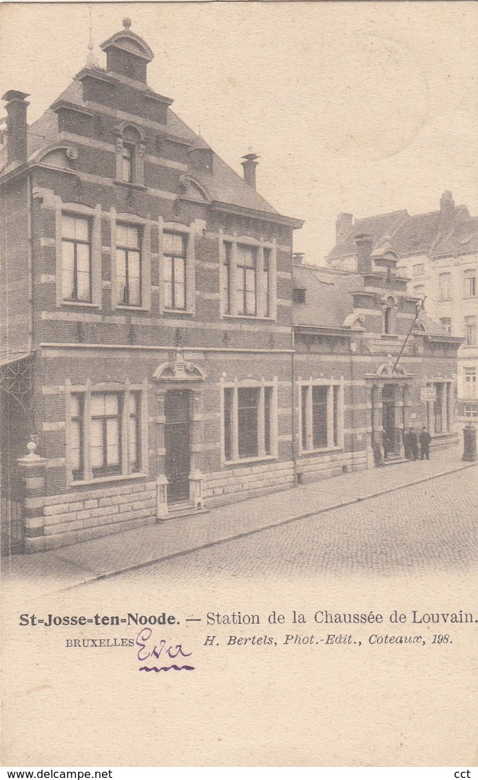 Saint-Josse Bruxelles Station De La Chaussée De Louvain GARE STATIE - St-Joost-ten-Node - St-Josse-ten-Noode