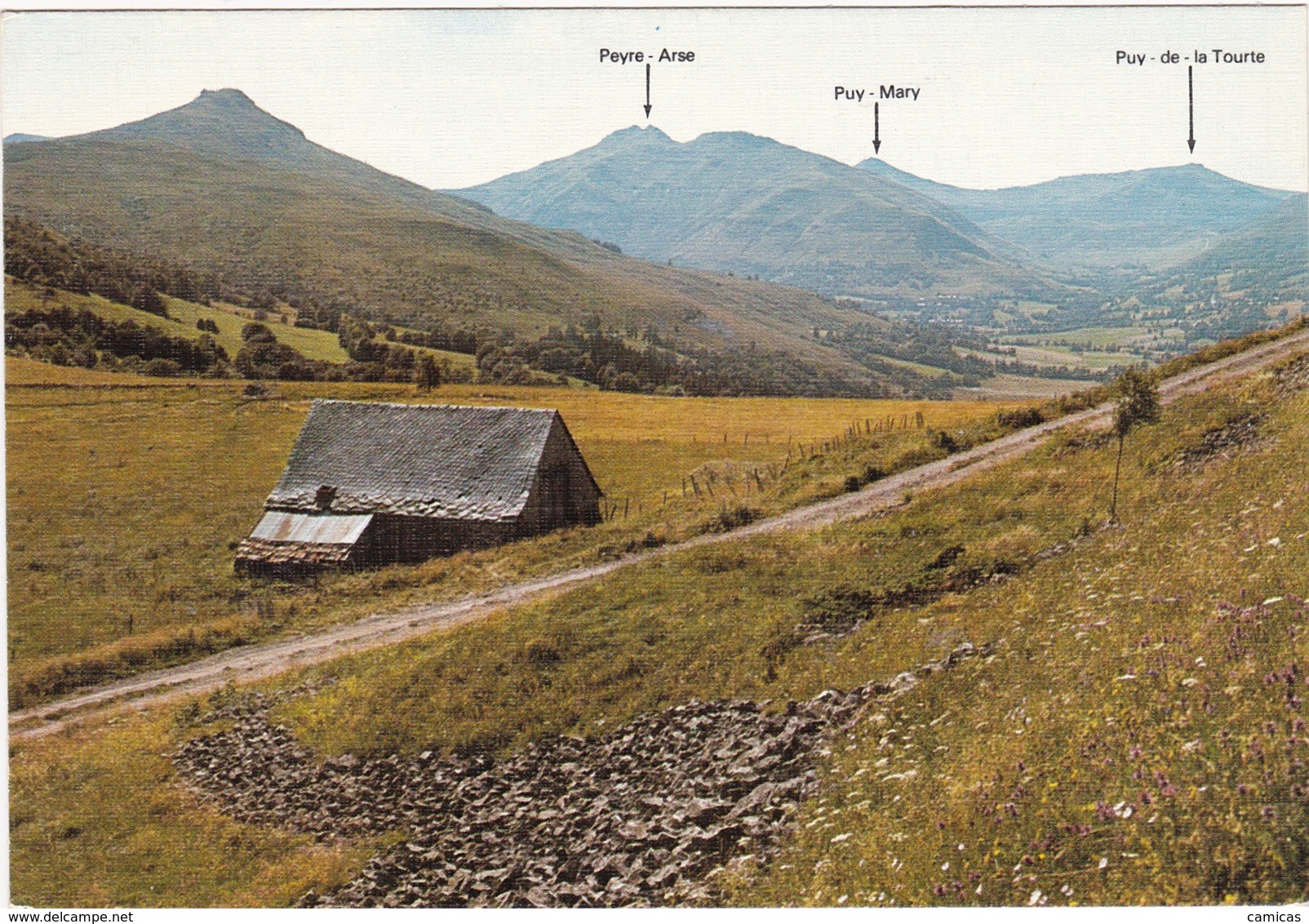 CANTAL : LE PUY MARY,LE PUY DE PEYRE-ARSE, LE PUY DE LA TOURTE - Autres & Non Classés