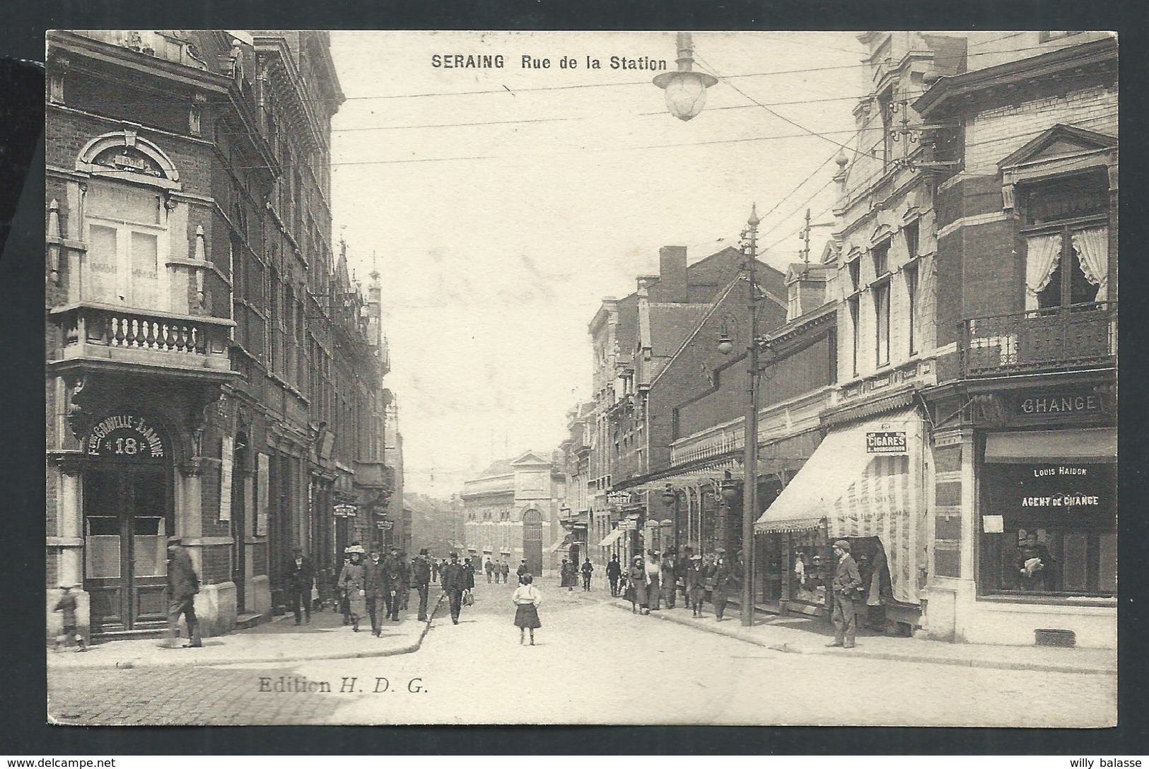 +++ CPA - SERAING - Rue De La Station  // - Seraing