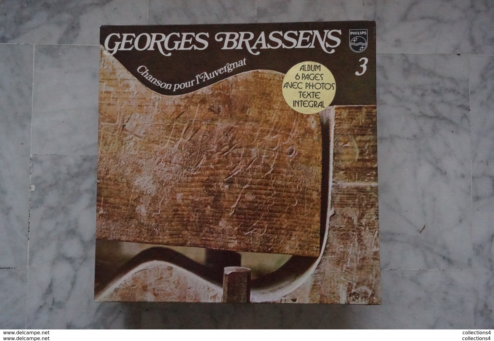 GEORGES BRASSENS  CHANSON POUR L AUVERGNAT LP DE 1979 - Autres - Musique Française