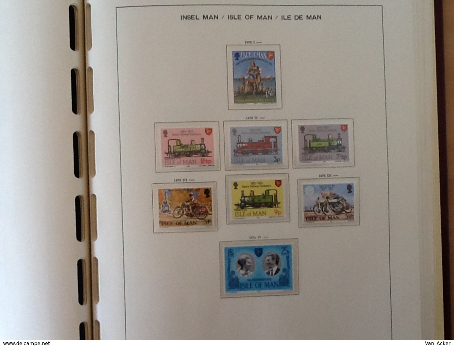 Collection Isle of Man MNH.