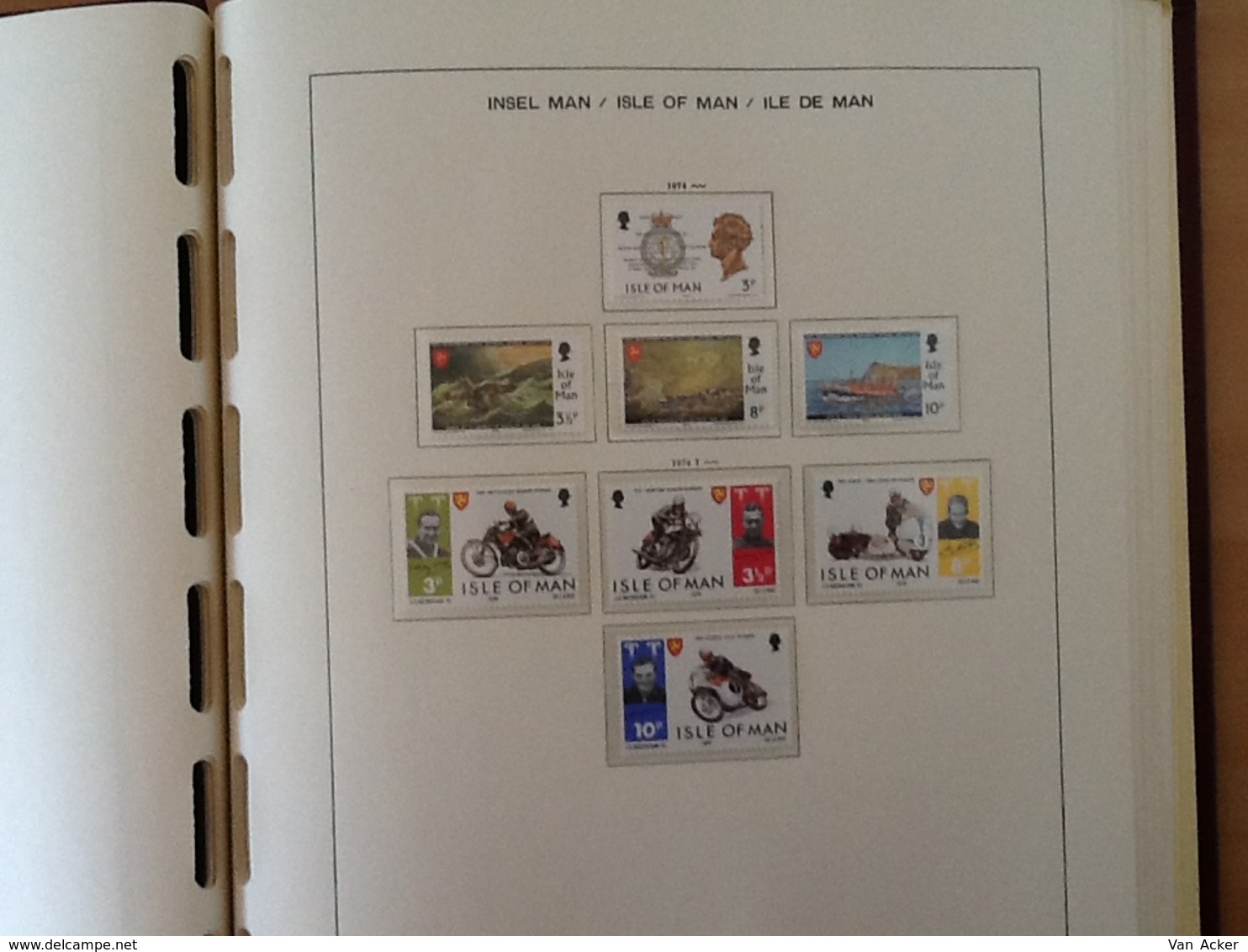 Collection Isle of Man MNH.