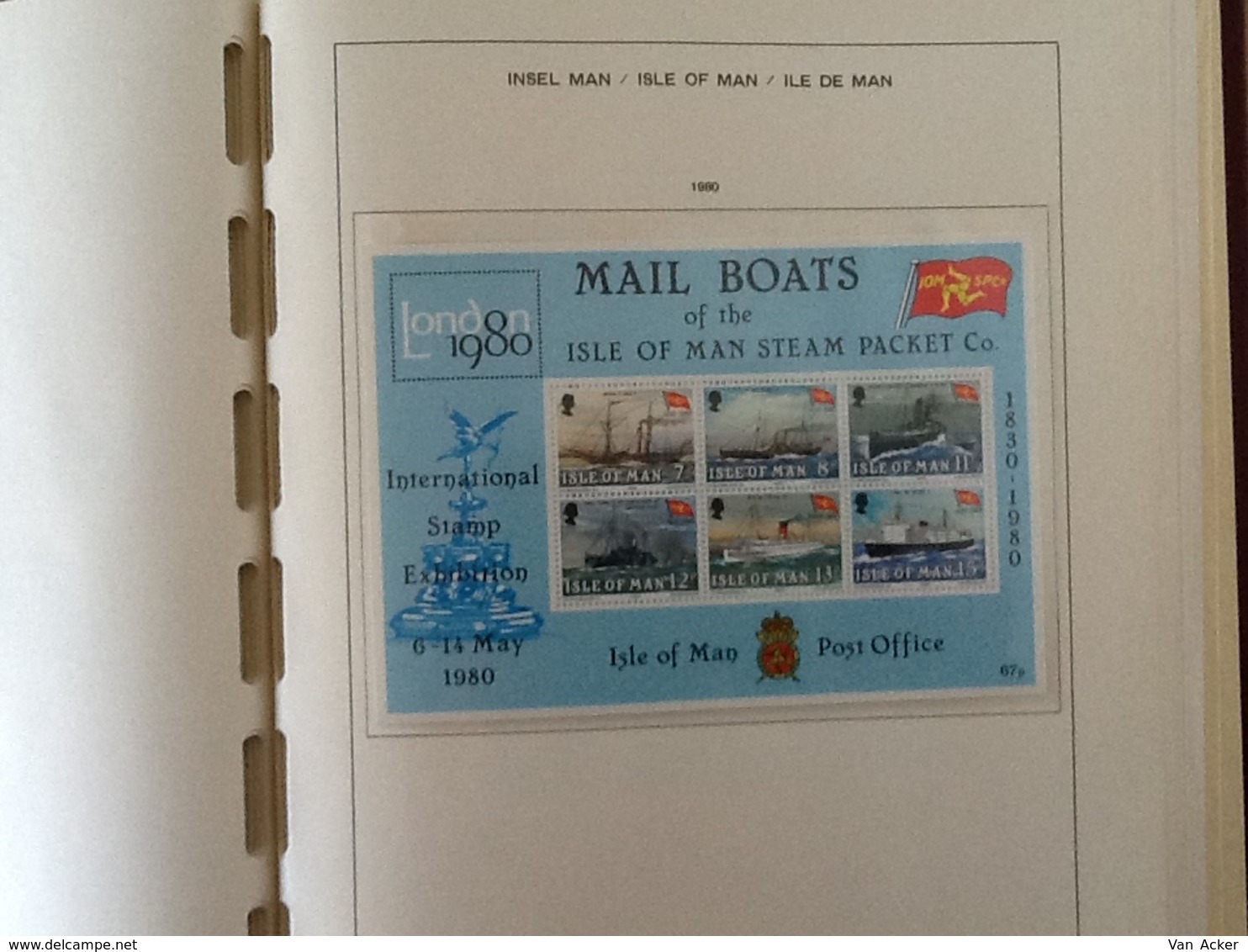 Collection Isle of Man MNH.