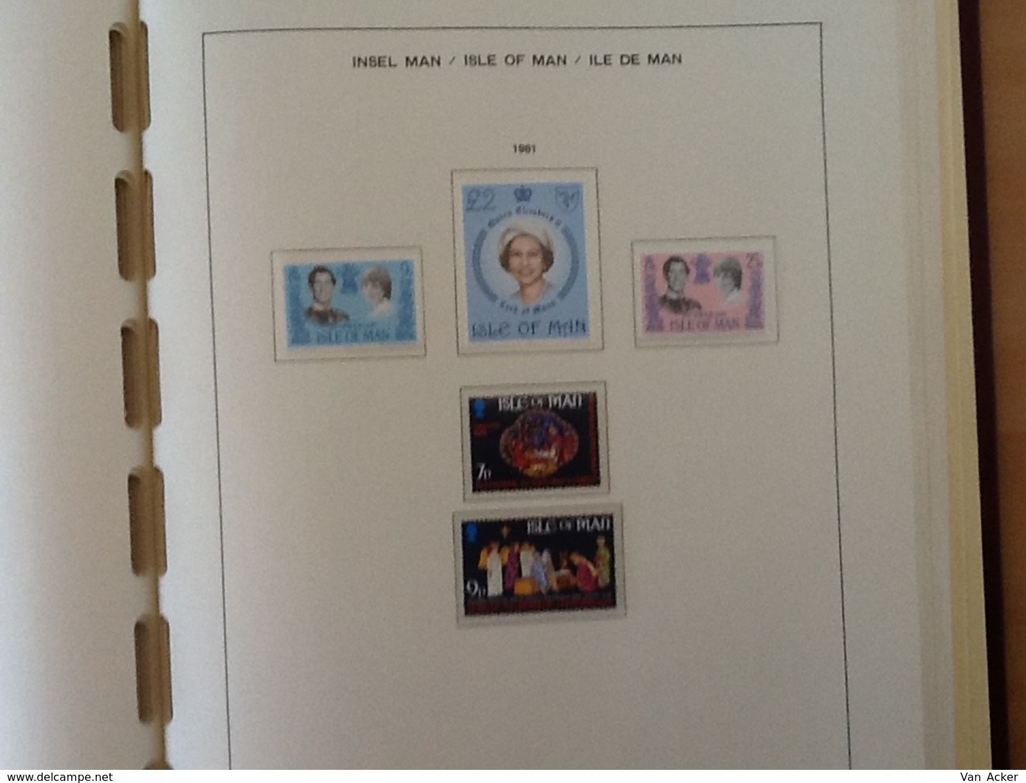 Collection Isle of Man MNH.