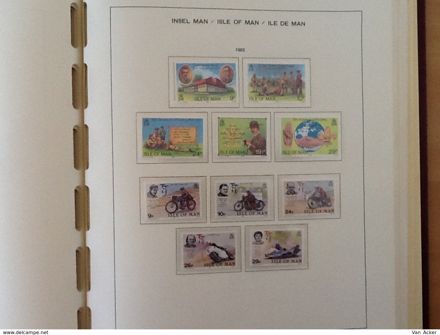 Collection Isle of Man MNH.