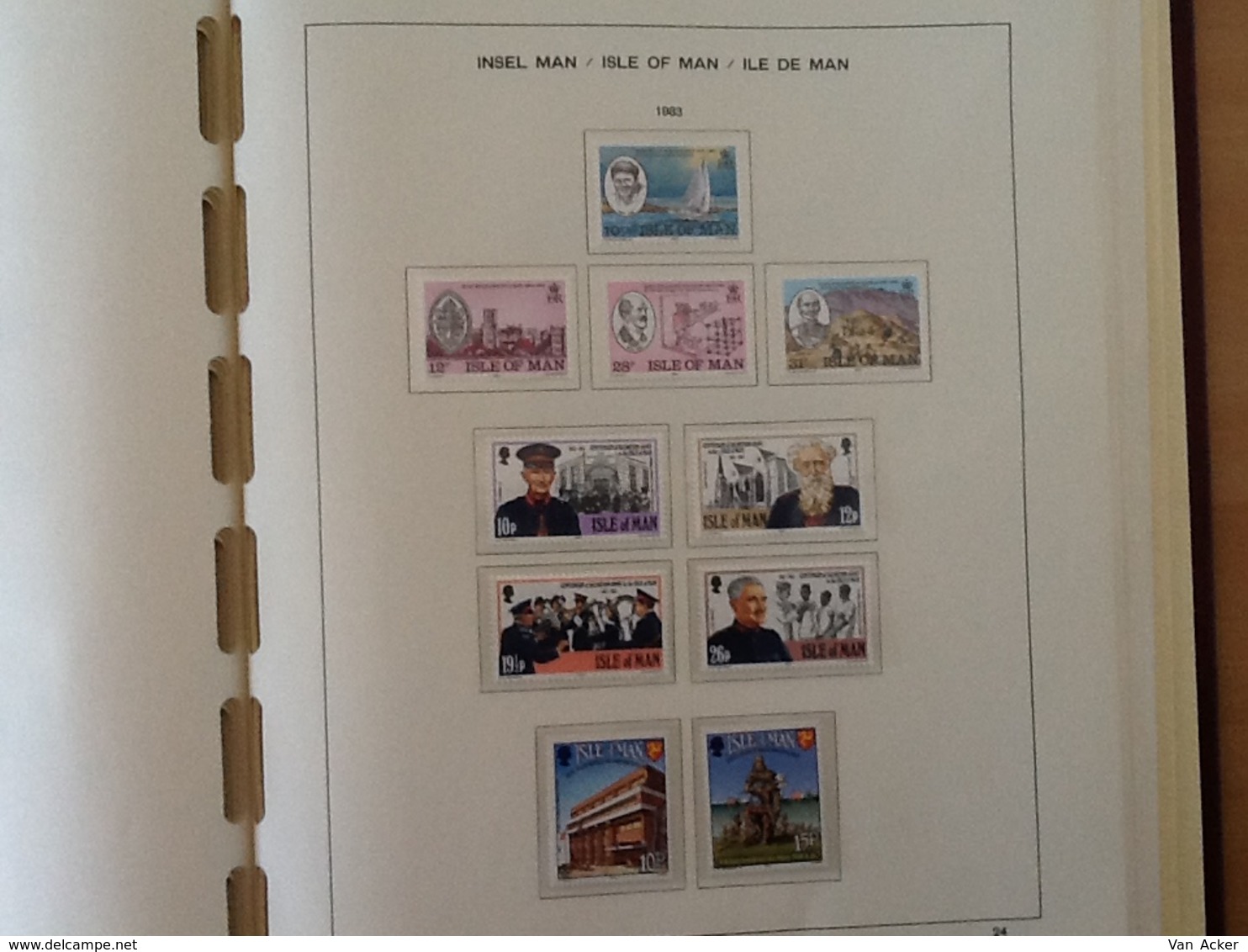 Collection Isle of Man MNH.