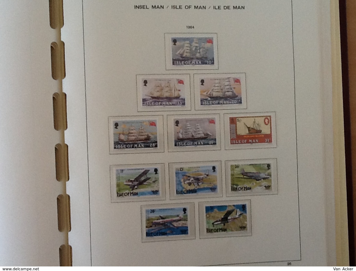 Collection Isle of Man MNH.