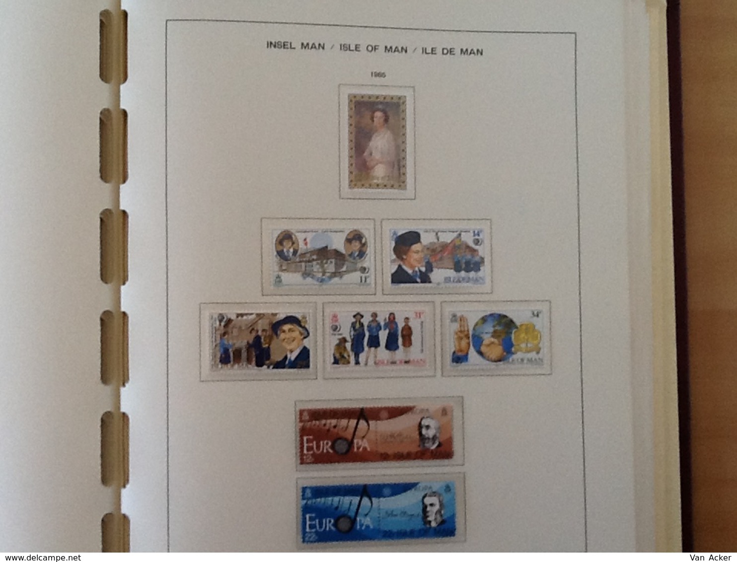 Collection Isle of Man MNH.