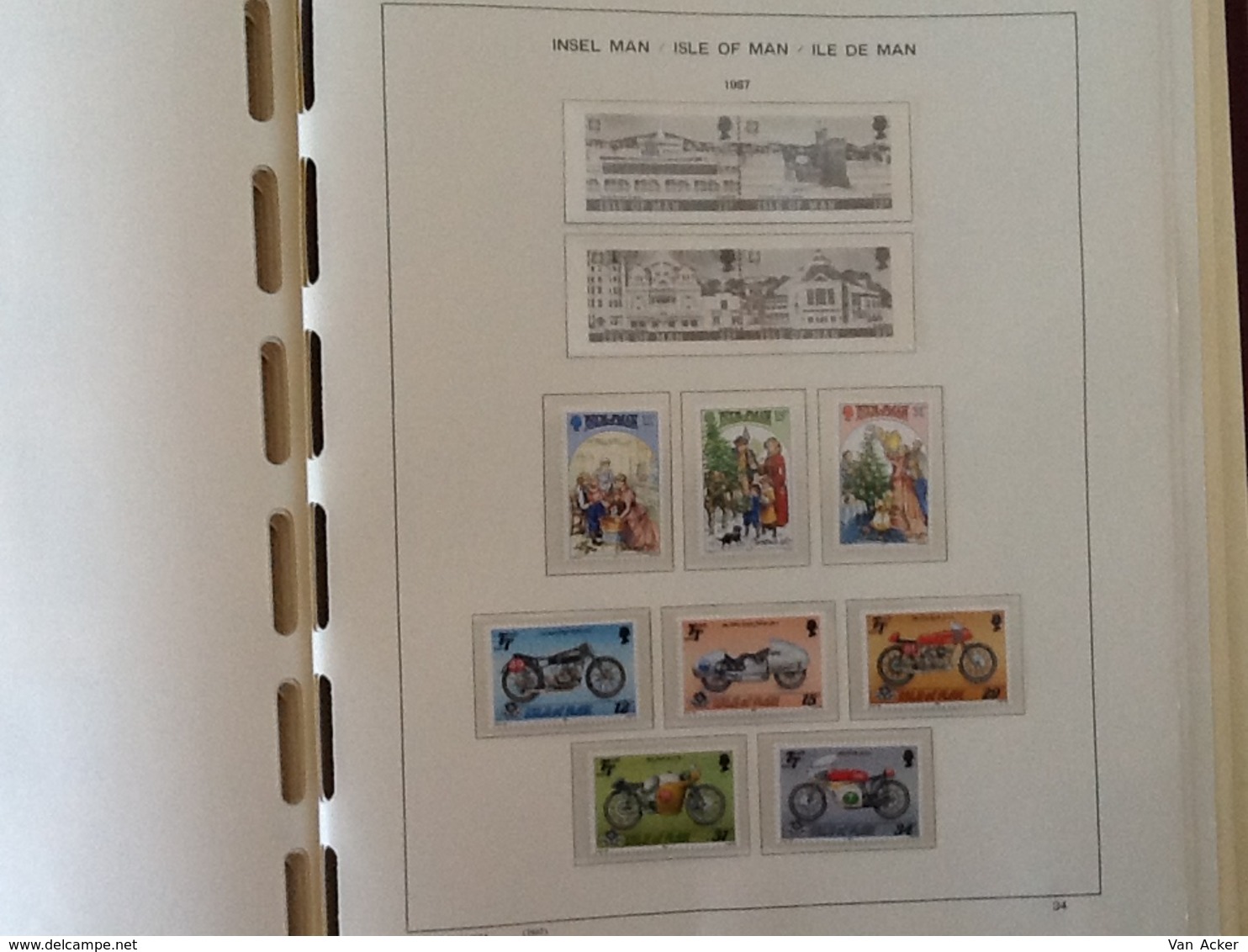 Collection Isle of Man MNH.