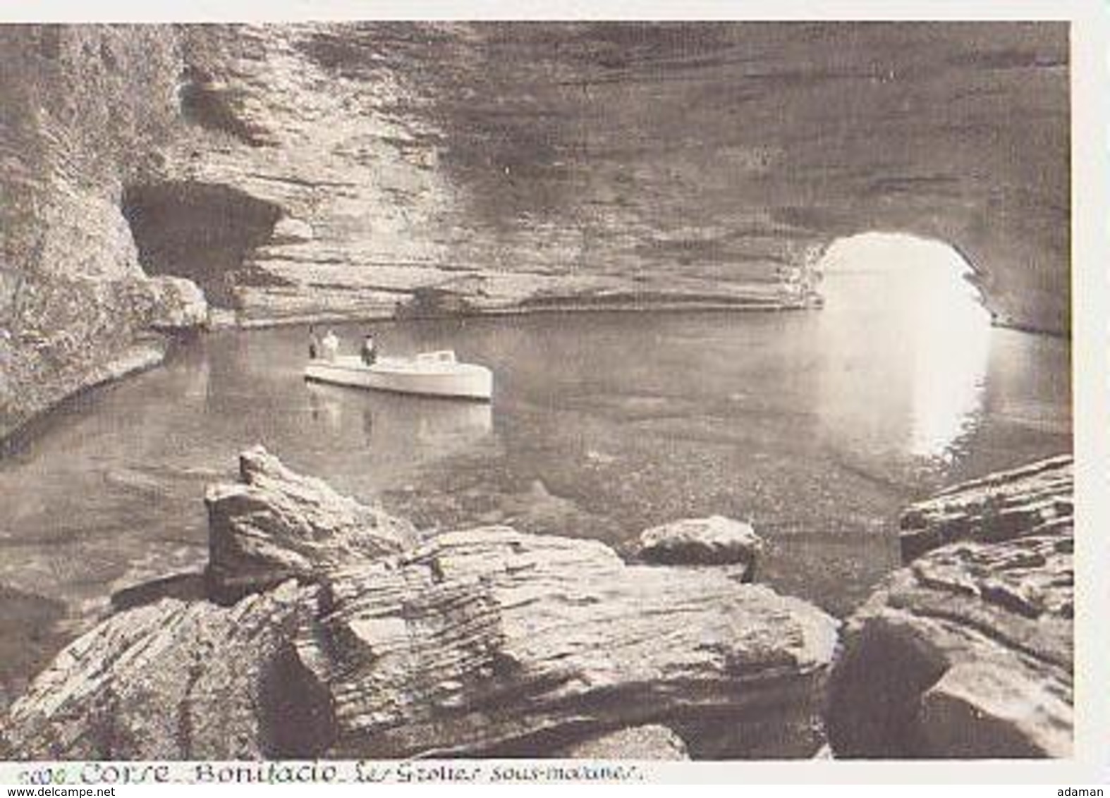 Corse        H358        Bonifacio.Les Grottes Sous-marines ( Ruelle ) - Autres & Non Classés