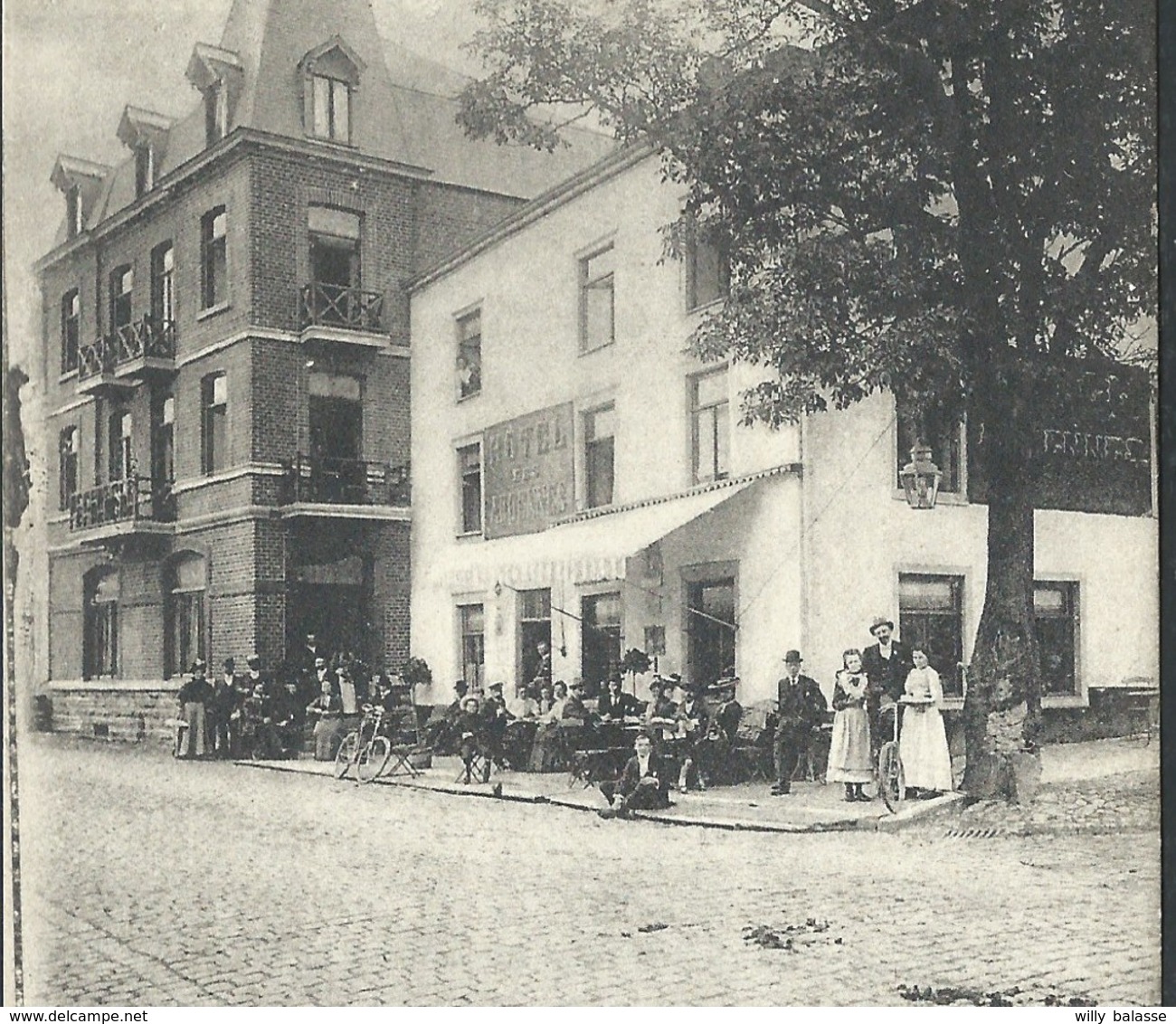 +++ CPA - LAROCHE - Hôtel Des Ardennes - Terrasse Animée  // - La-Roche-en-Ardenne