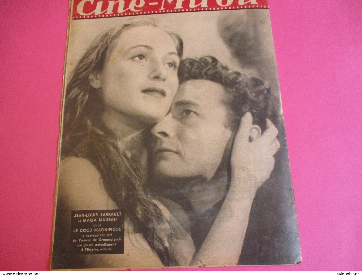 Cinéma/Revue/Ciné-Miroir/"Jour de Colére"/Thorkild ROOSE, Lisbeth MOVIN/Tino ROSSI, Lilia VETTI/P FRESNAY/1947  CIN114