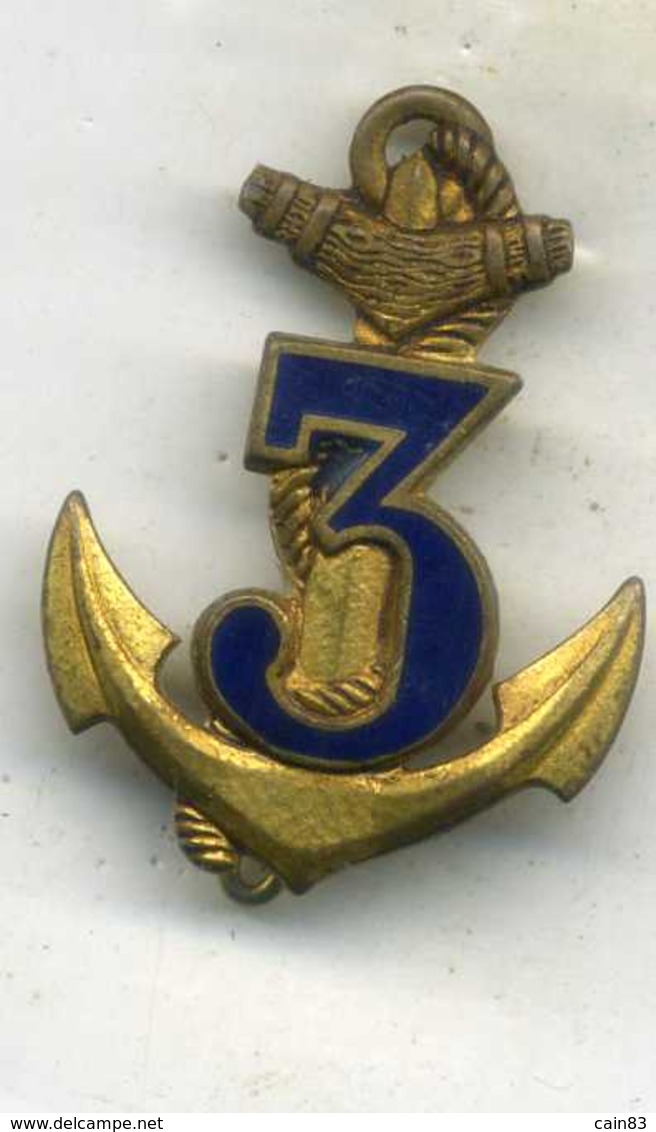 Insigne 3é  Rgt Infanterie Marine___drago - Armée De Terre