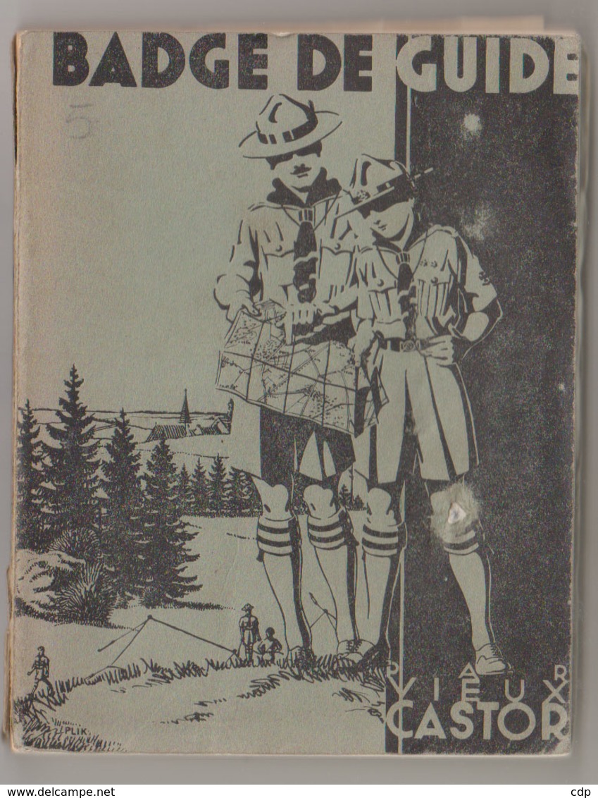 Le Badge De Guide  1933 - Scoutisme