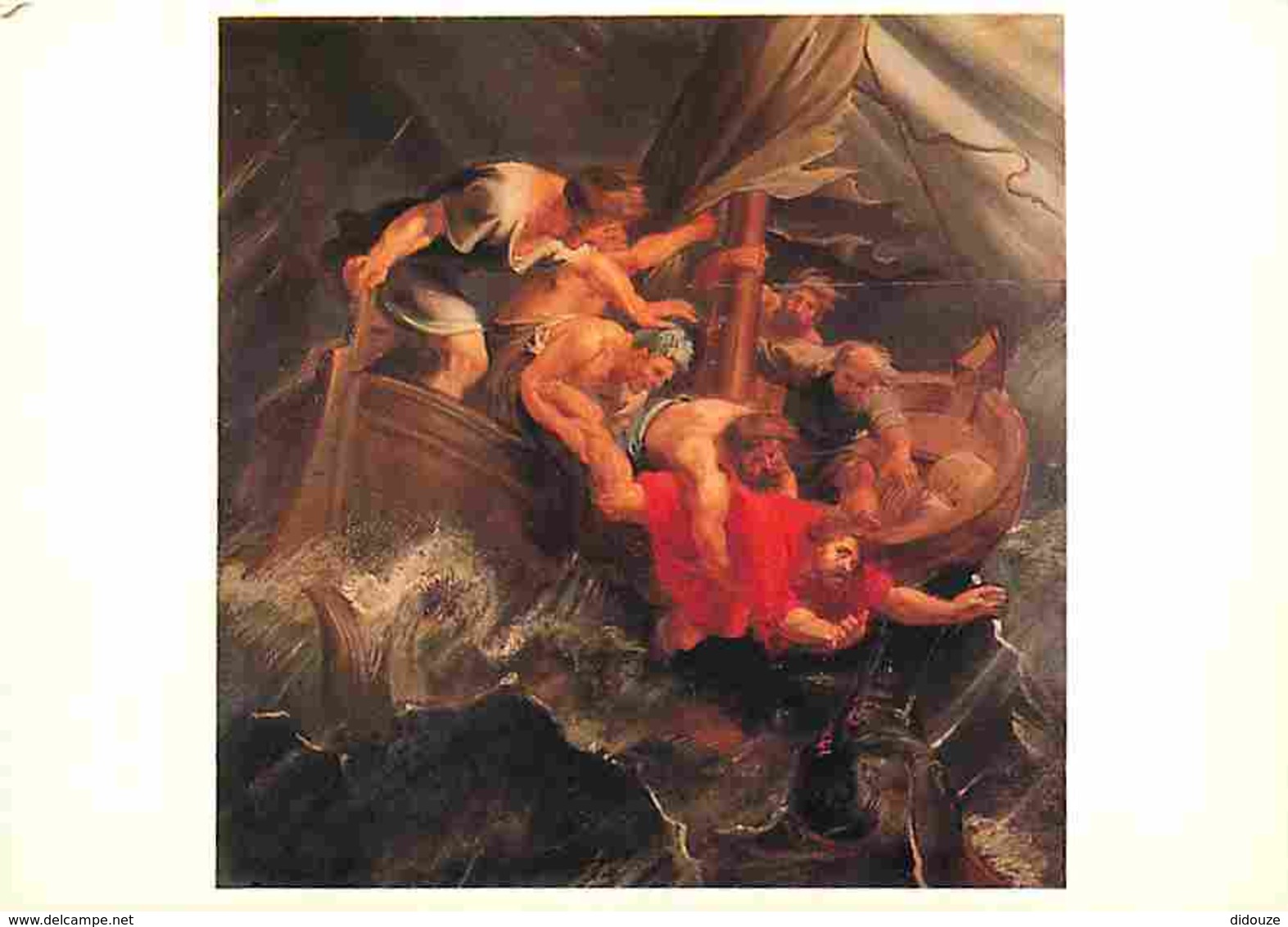 Art - Peinture - Pierre-Paul Rubens - Jonas Jeté à La Mer - Carte Neuve - Voir Scans Recto-Verso - Paintings