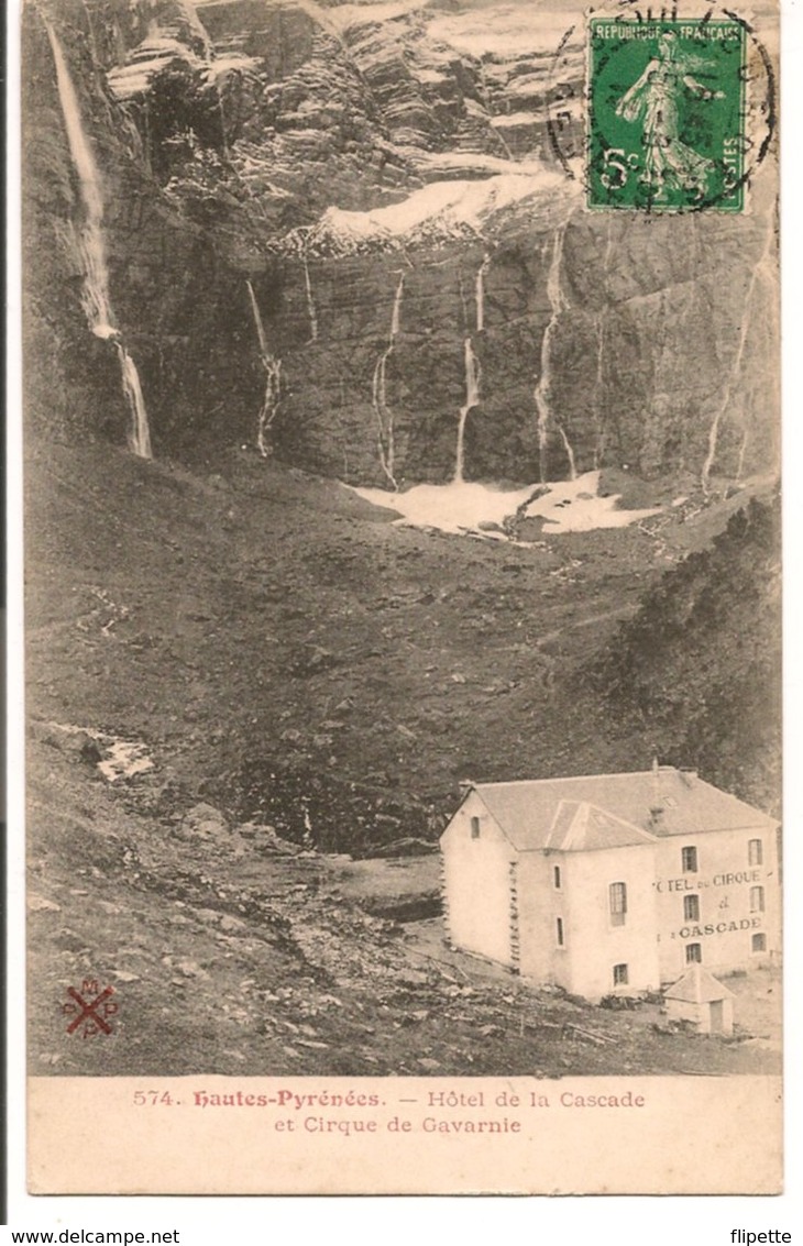 L35B427 - Gavarnie -Le Cirque - Hotel De La Cascade  - MPPP   N°574 - Gavarnie