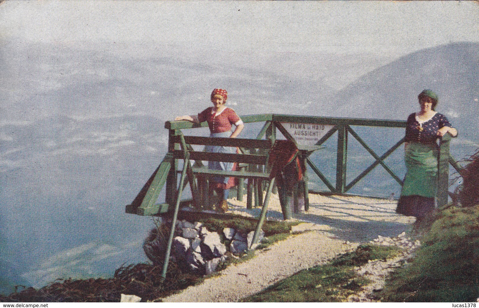 Rax Vilma Von Haid Aussicht Aussichtsplattform Beim Ottohaus B. Reichenau Austria - Raxgebiet