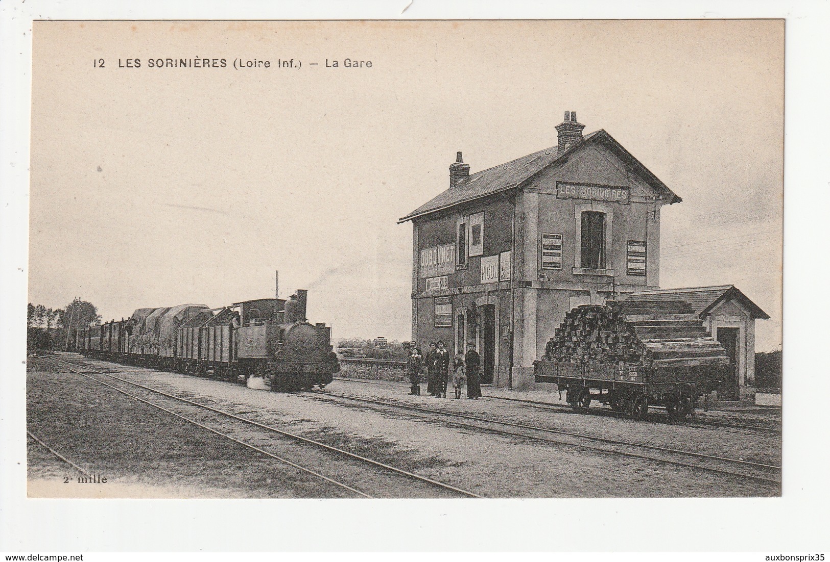 LES SORINIERES - LA GARE - TRAIN - 44 - Autres & Non Classés
