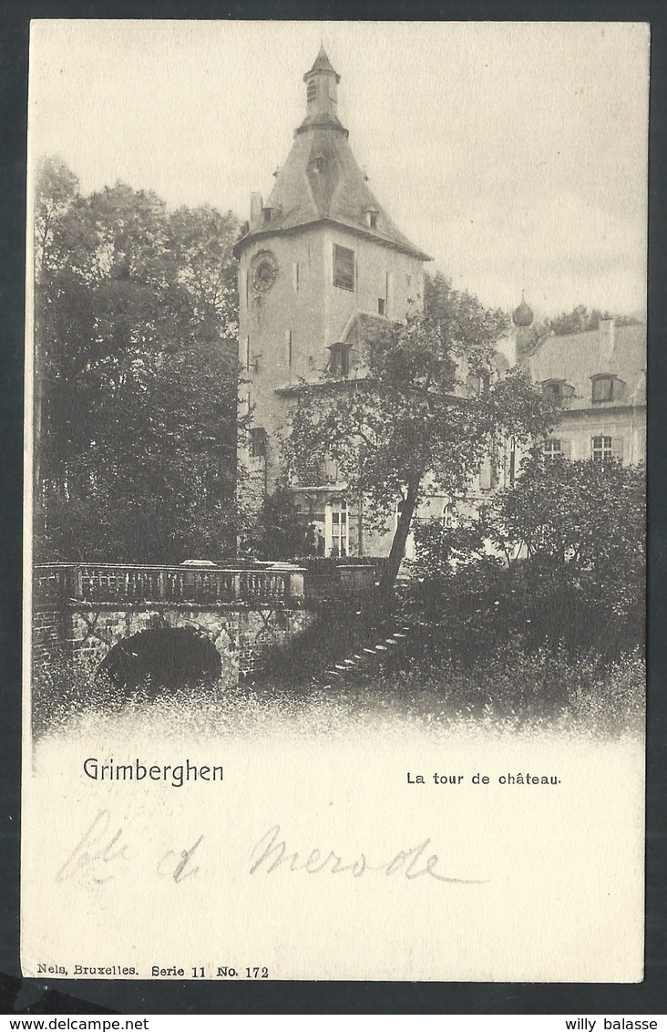 +++ CPA - GRIMBERGEN - GRIMBERGHEN - Tour Du Château - Nels  Série 11 N° 172  // - Grimbergen