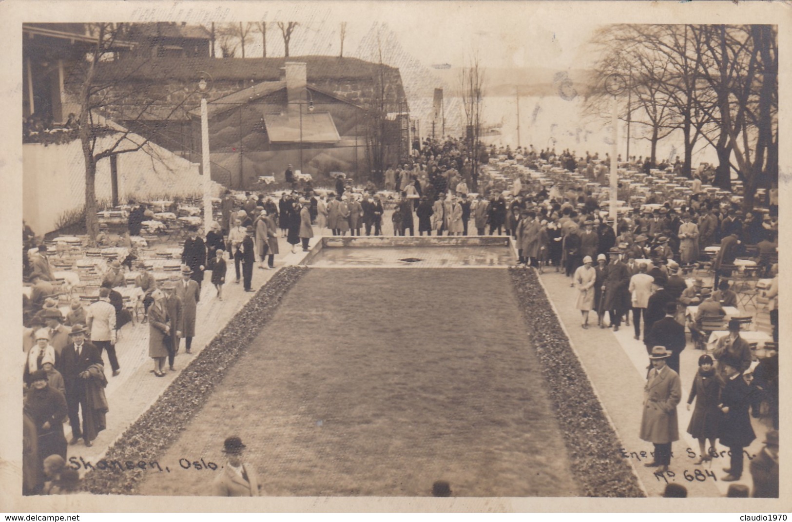 CARTOLINA - POSTCARD - NORVEGIA - RISTORANTE - SKANSEN OSLO - Norvegia