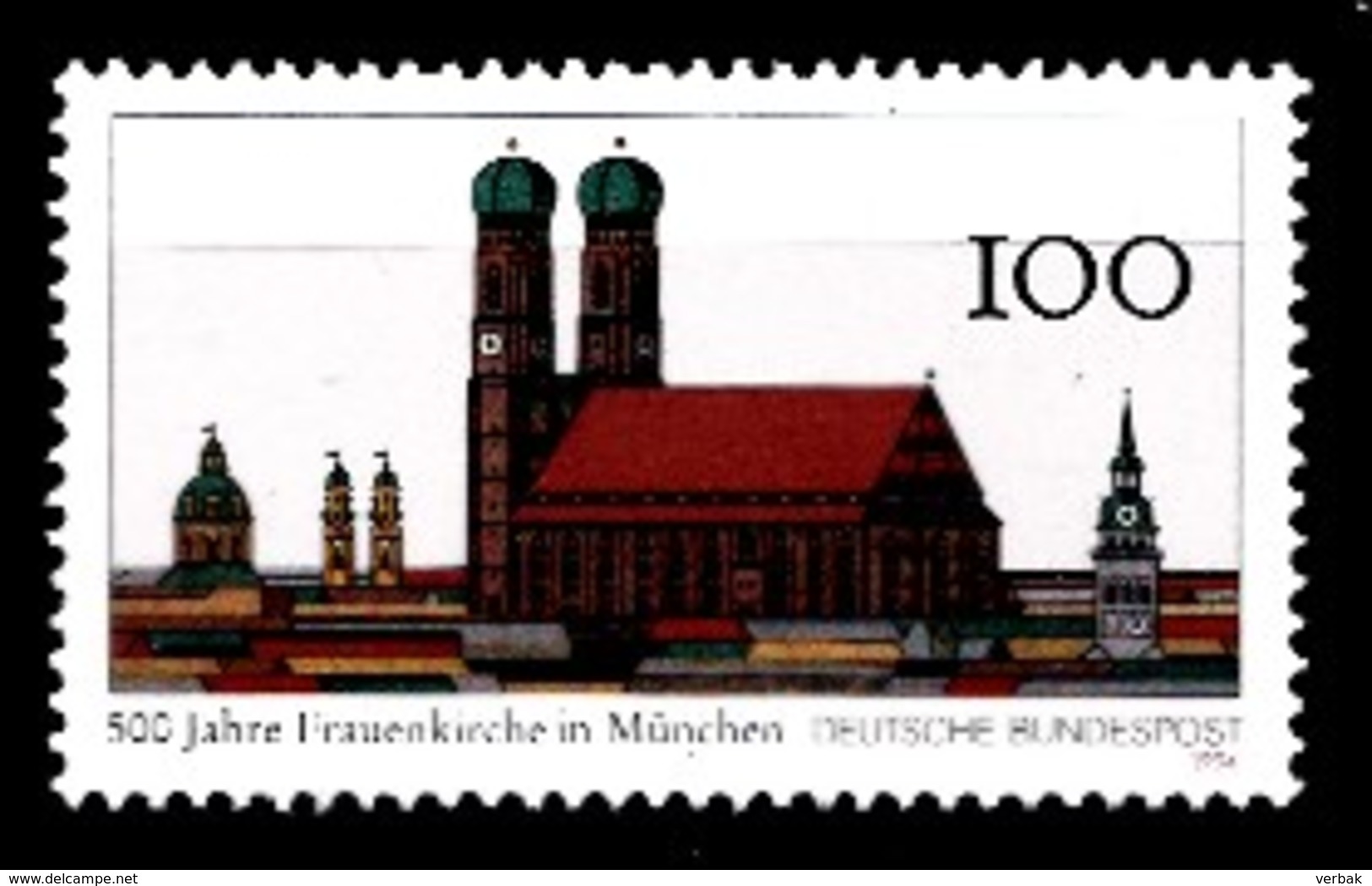 Allemagne 1994  Mi.:nr.1731 500.Jahre Frauenkirche München  Neuf Sans Charniere / Mnh / Postfris - Neufs