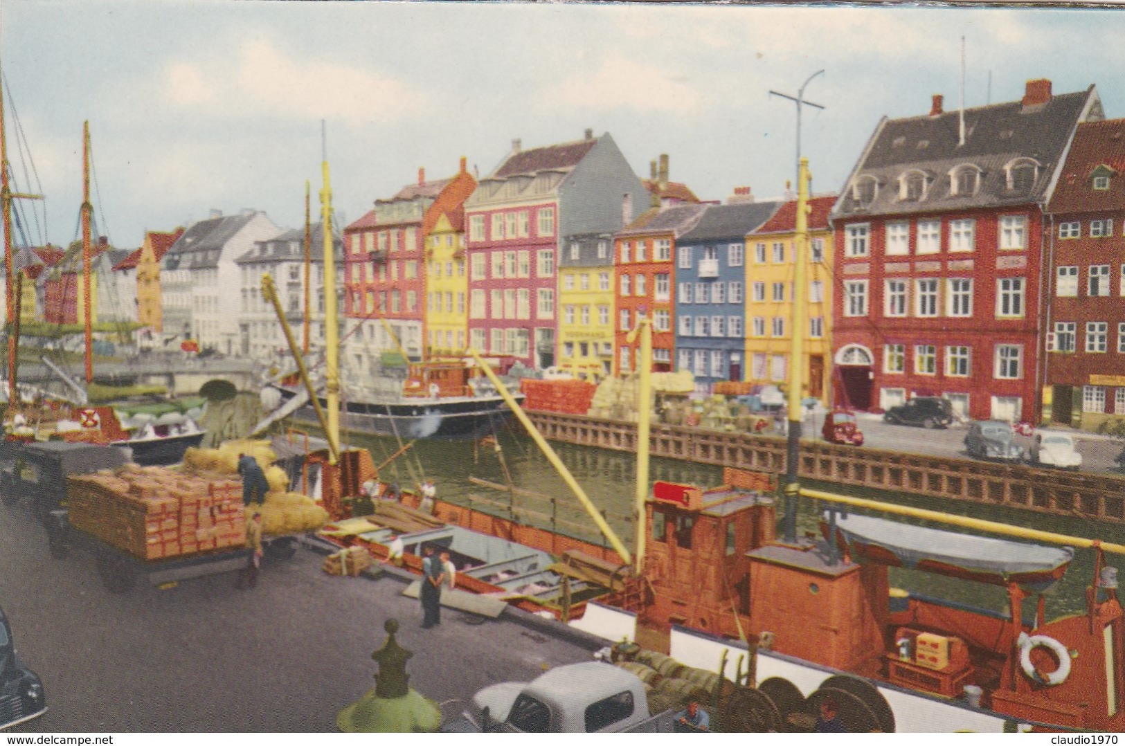 CARTOLINA - POSTCARD - DANIMARCA - COPENHAGEN - NYHAVN - Danimarca