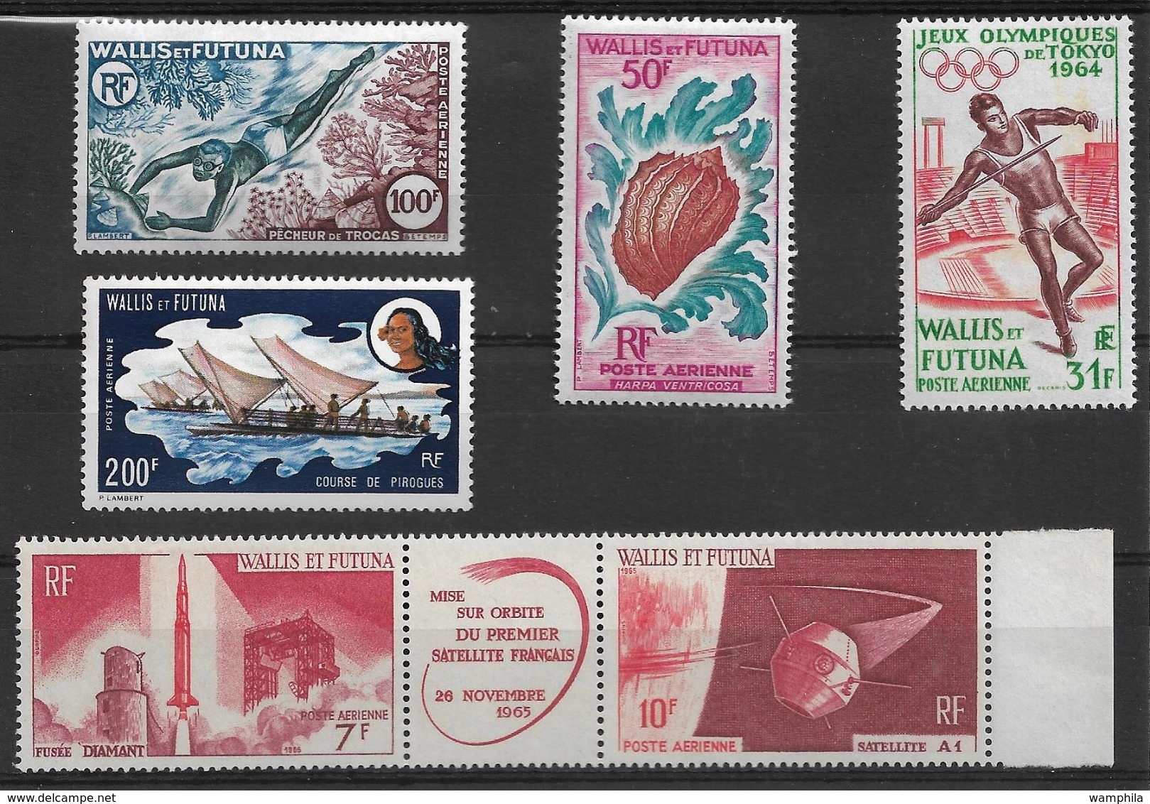 Wallis & Futuna Un Lot De Poste Aérienne Neufs** Cote YT 122,50€ - Unused Stamps