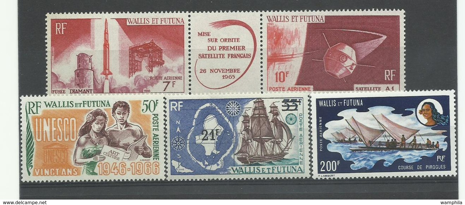 Wallis & Futuna Un Lot De Poste Aérienne ** Cote YT 176,30€ - Unused Stamps