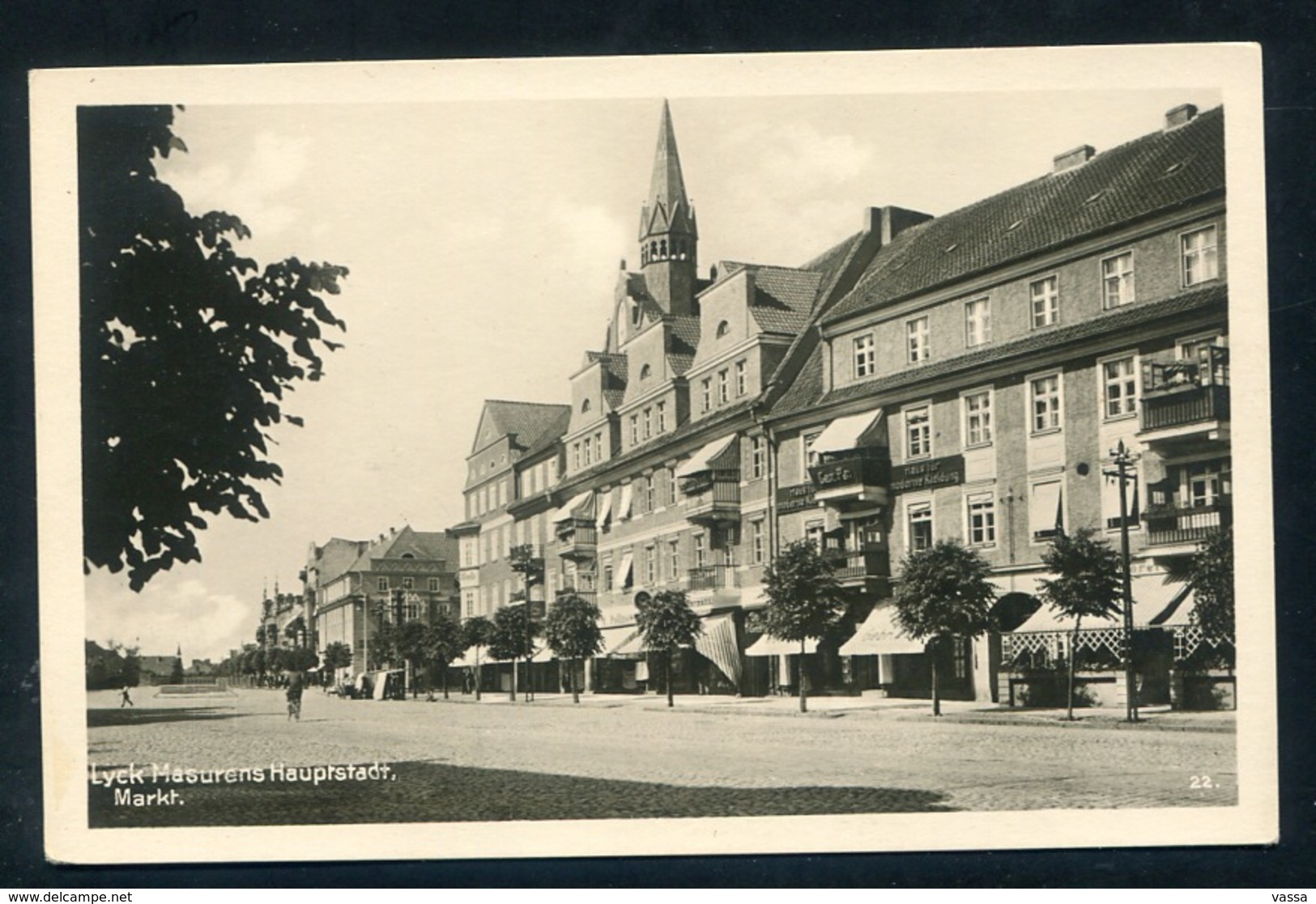 1941 - LYCK ( Ełk ) - Hauptstadt - Markt - MASURENS . Germany , Polen. Poland - Pologne