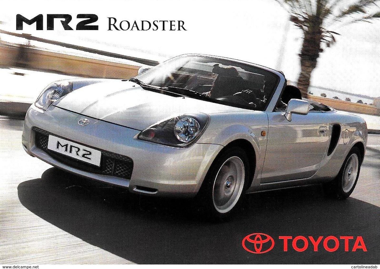 [MD3065] CPM - PUBBLICITARIA - TOYOTA MR2 ROADSTER - TOCARD - Non Viaggiata - Turismo