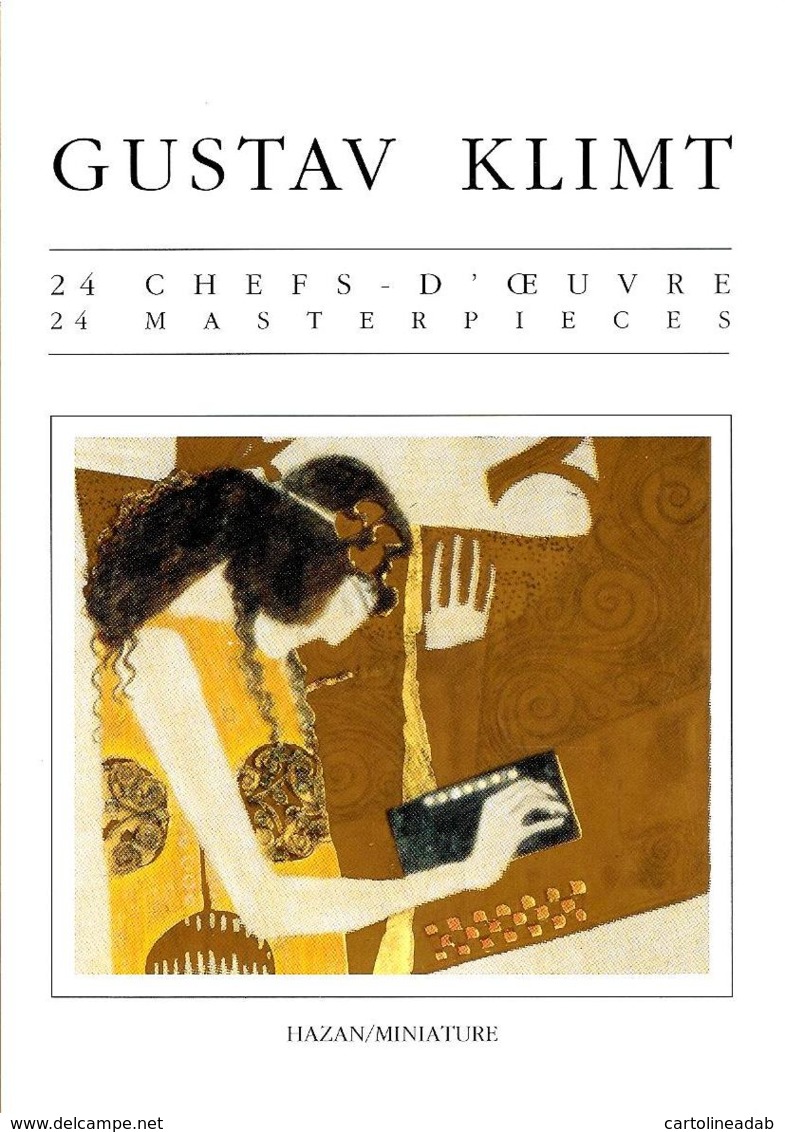 [MD3073] CPM - GUSTAV KLIMT - 24 CARTOLINE - 24 CARTES POSTALES - POSTCARDS - Non Viaggiata - Pittura & Quadri