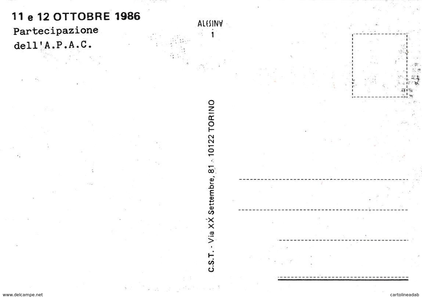 [MD3072] CPM - STRASBURGO - 1° SALONE EUROPEO DELLA CARTOLINA POSTALE - PARTECIPAZIONE APAC - Non Viaggiata - Betogingen