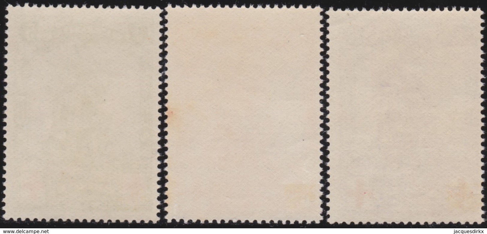 Belgie    .    OBP   .    126/128  ( 2 Scans )       .   **     .   Postfris     .  / .    Neuf SANS Charniere - 1914-1915 Cruz Roja