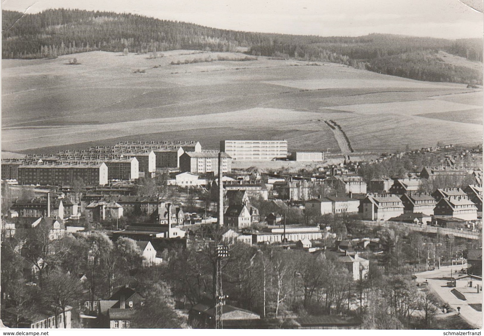 AK Raschau Markersbach Neubaugebiet Siedlung Des Friedens A Schwarzenberg Aue Lauter Wildenau Grünstädtel Erzgebirge DDR - Markersbach