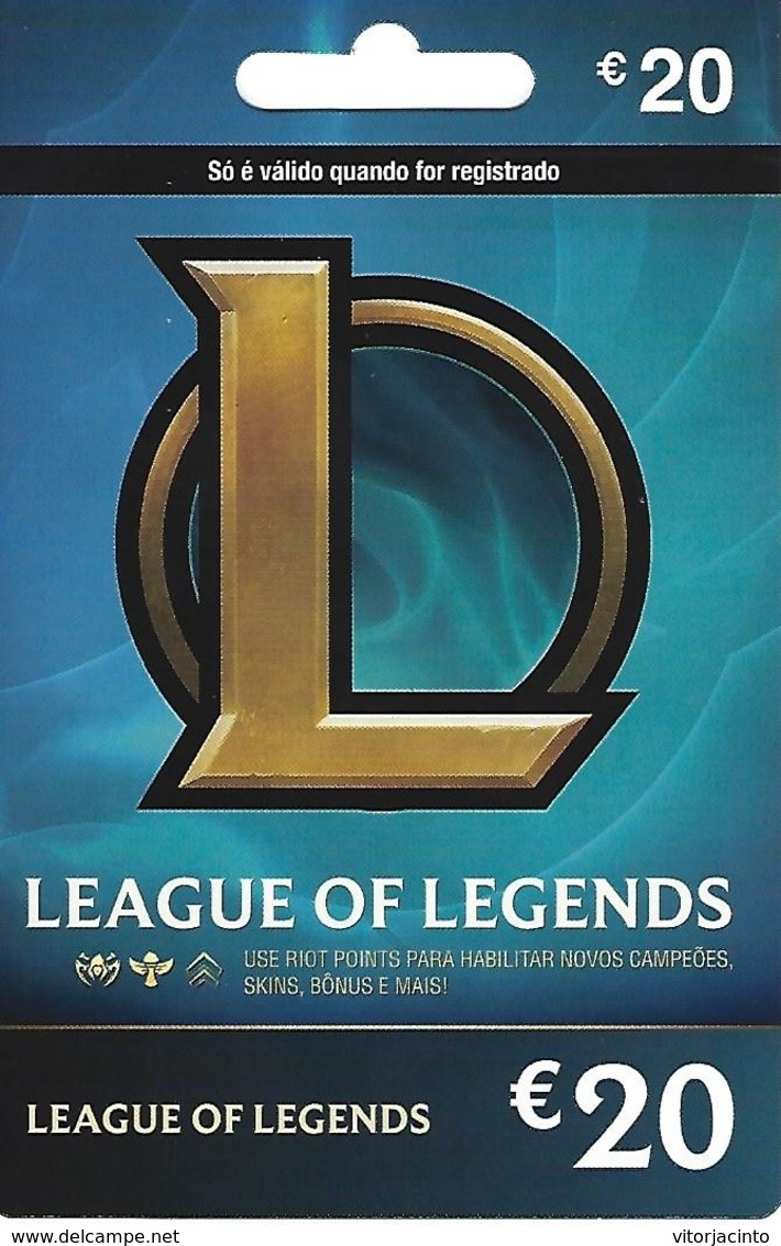 PORTUGAL - Play League Of Legends Gift Card - Gift Cards