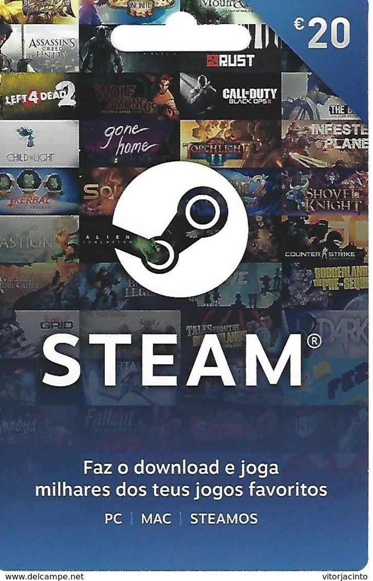 PORTUGAL - Play STEAM Gift Card - Gift Cards