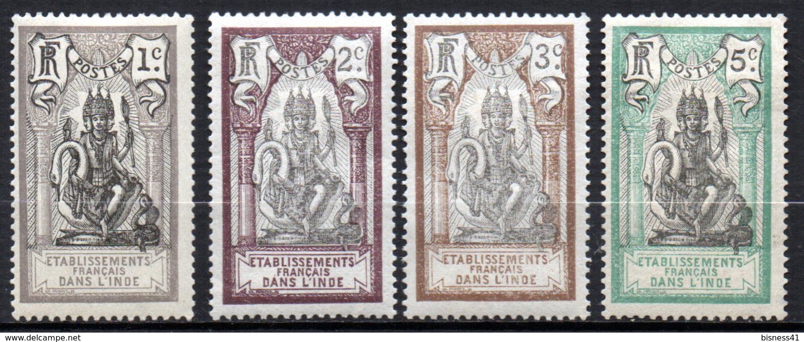 Col 13 /   Inde  N° 25 à 29 Sauf 28  Neuf  X MH  Cote : 1,70 € - Unused Stamps