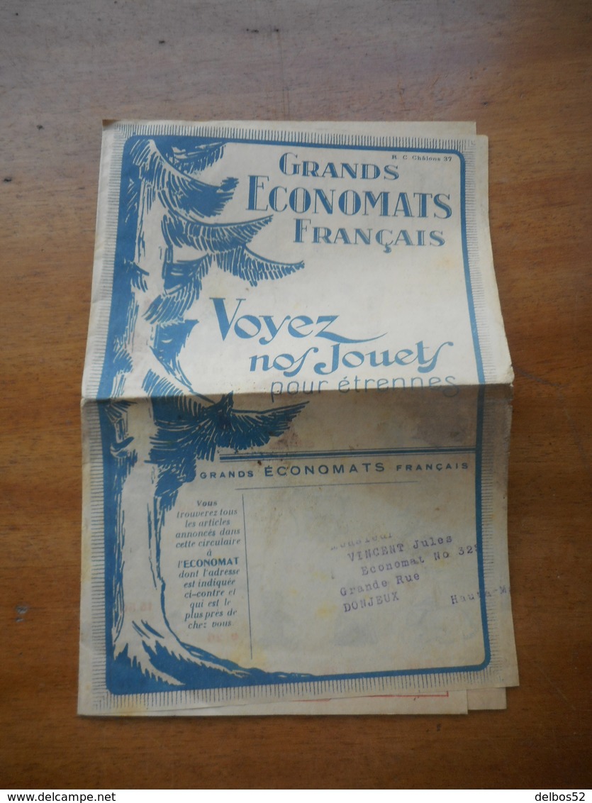 Grands Economats Francais - Catalogue De Jouets 1924 - 1900 – 1949