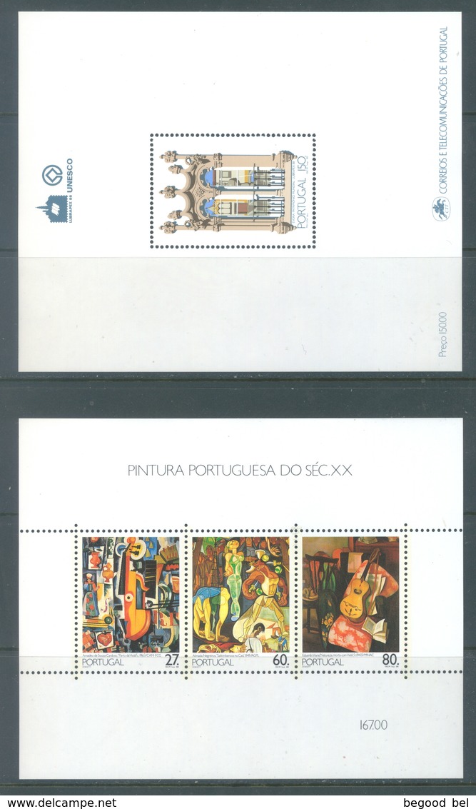 PORTUGAL - 1988 - MNH/*** LUXE - YEAR COMPLETE - Mi 1739-1771 BLOCK 57-62 Yv 1716-1749 - BLOC 58-63 - Lot 19422 - Années Complètes