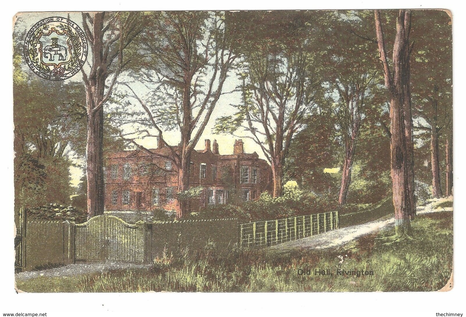 OLD HALL RIVINGTON Nr CHORLEY & BOLTON PARTINGTON BROS BOLTON - Sonstige & Ohne Zuordnung