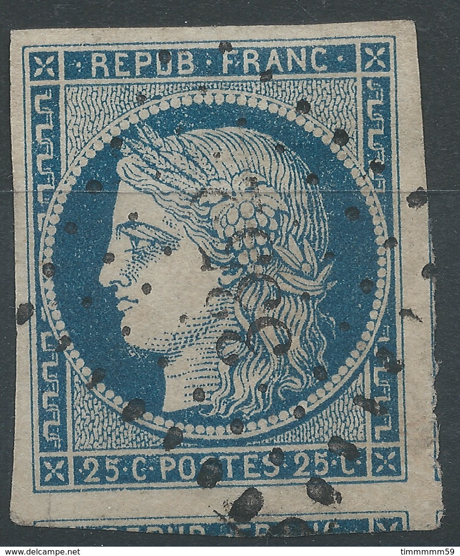 Lot N°47757  N°4, Oblit PC 3352 Thizy, Rhone (68), Ind 3, Belles Marges Avec Voisins - 1849-1850 Ceres