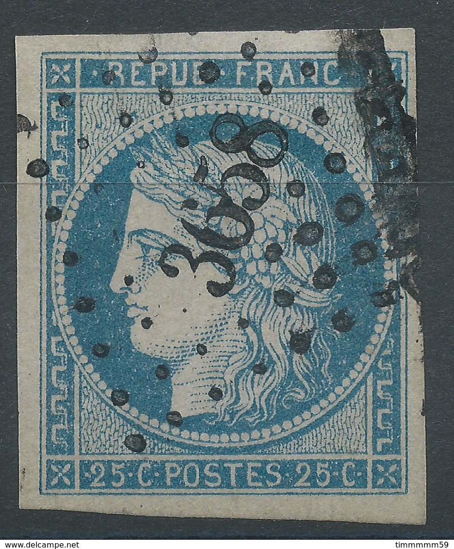 Lot N°47758  N°4, Oblit PC 3658 Vitré, Ille-et-Vilaine (34), Ind 3, Belles Marges - 1849-1850 Ceres