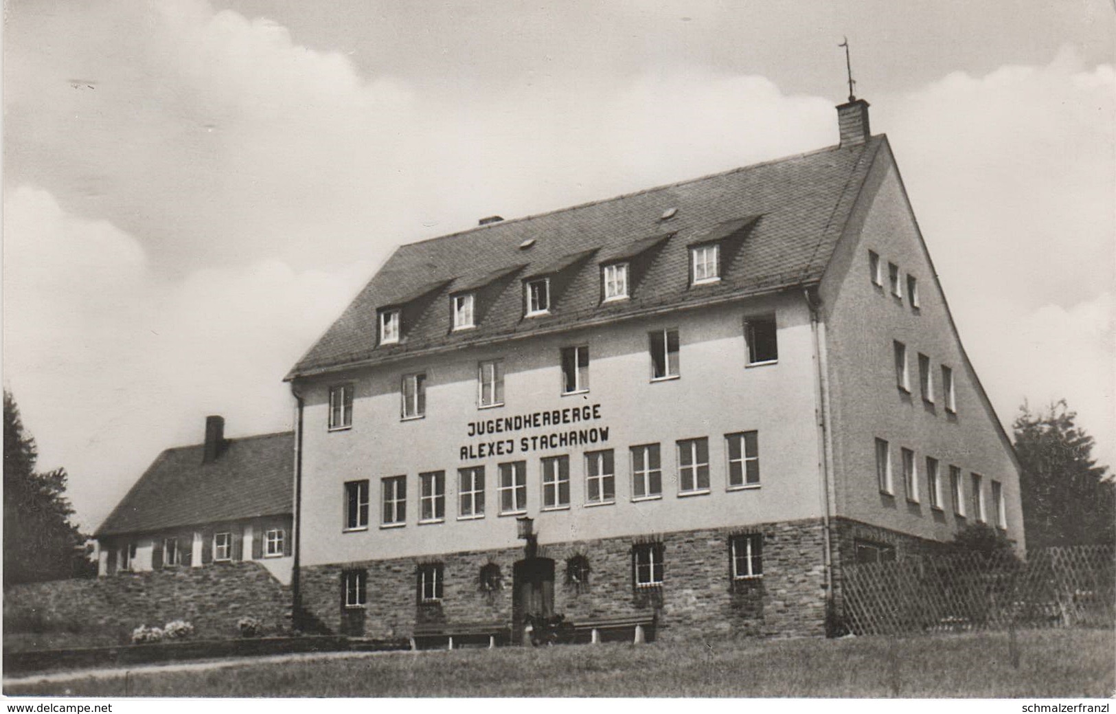 AK Gehringswalde FDJ Jugendherberge Alexej Stachanow A Warmbad Wolkenstein Wiesenbad Marienberg Annaberg Erzgebirge DDR - Wolkenstein