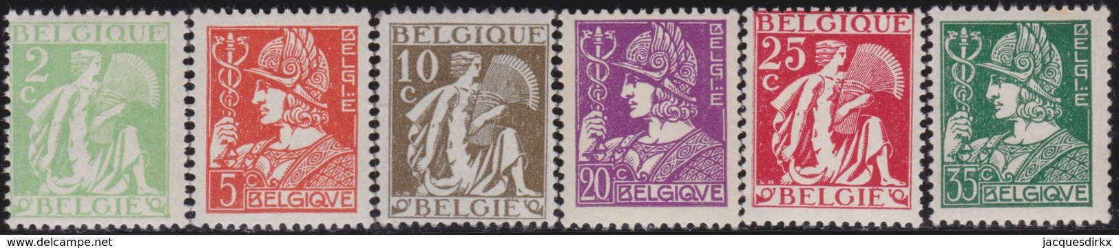 Belgie    .    OBP   .  335/340         .     **   .      Postfris      .  / .   Neuf SANS Charniere - Nuevos