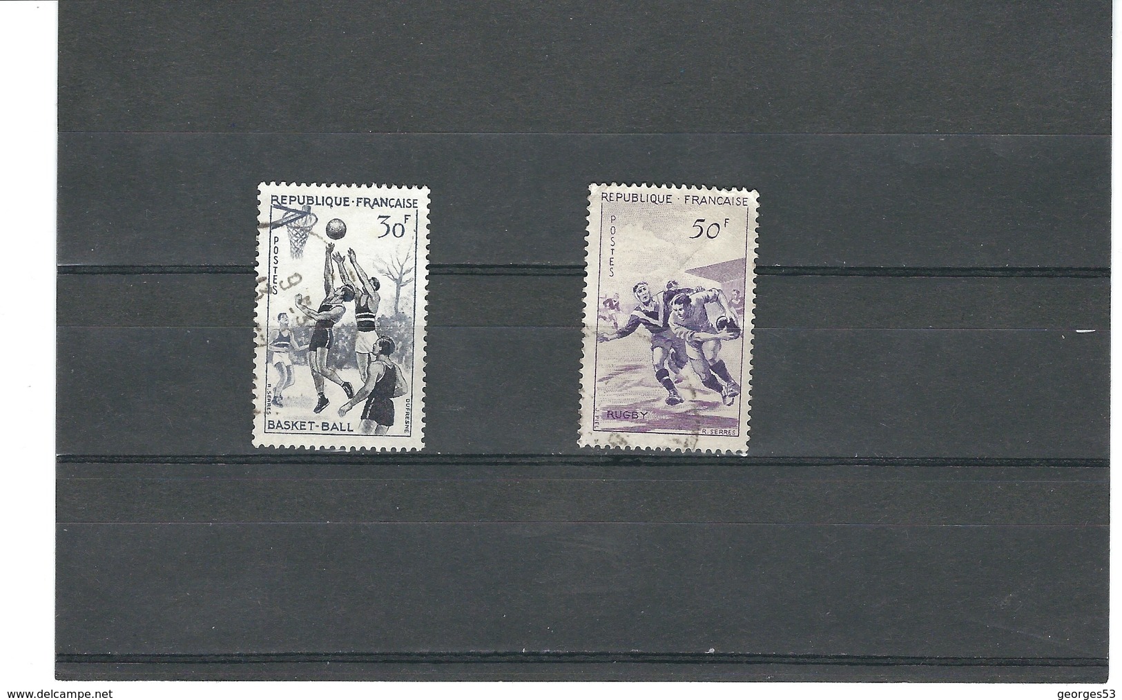 France Lot N° 1072 O, N° 1074 O    Val 0,60 € - Oblitérés