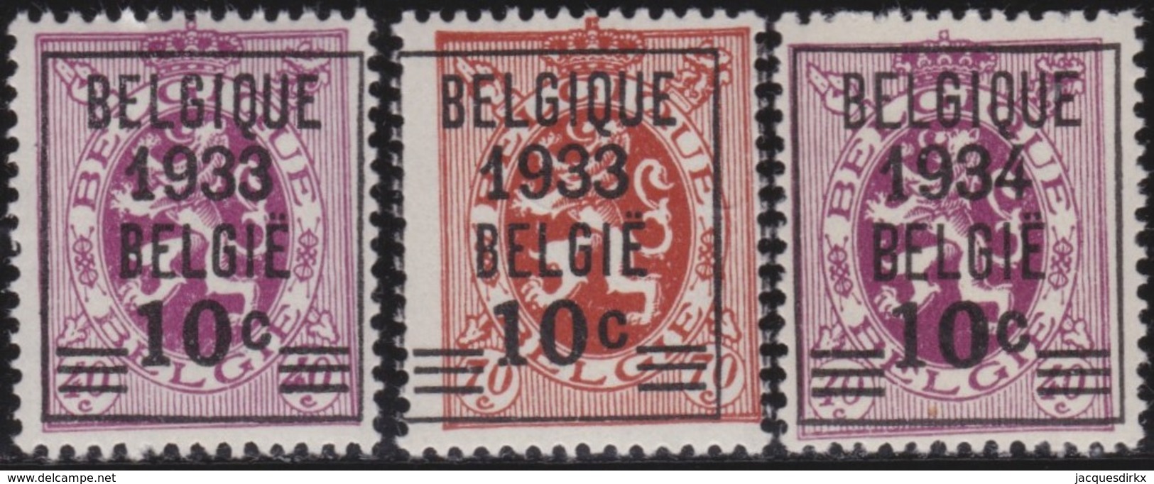 Belgie    .    OBP   .       375/375A/376  ( 2 Scans )     .     **   .      Postfris      .  / .   Neuf SANS Charniere - Nuevos